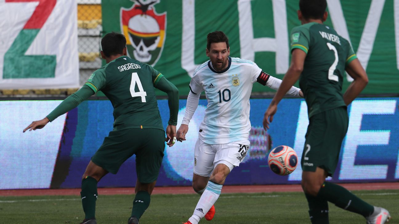 Bolivia vs. Argentina: hora y canal de transmisión para ver en vivo