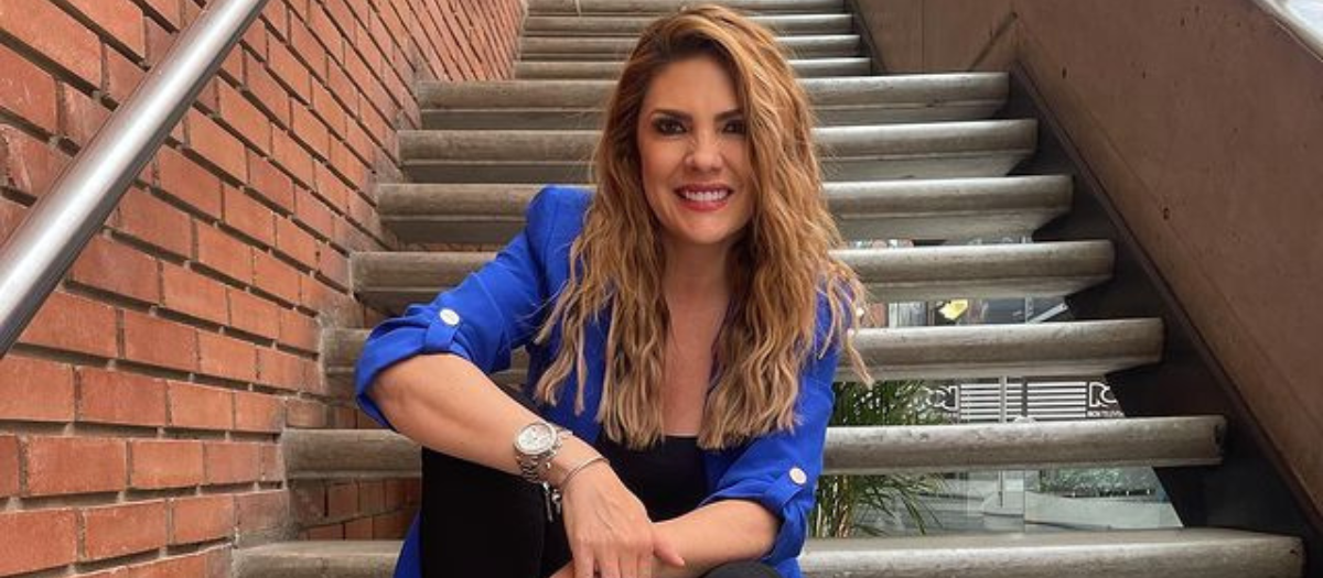 Video: Ana Karina Soto vivió fuerte susto en ‘Buen día Colombia’. Salió corriendo