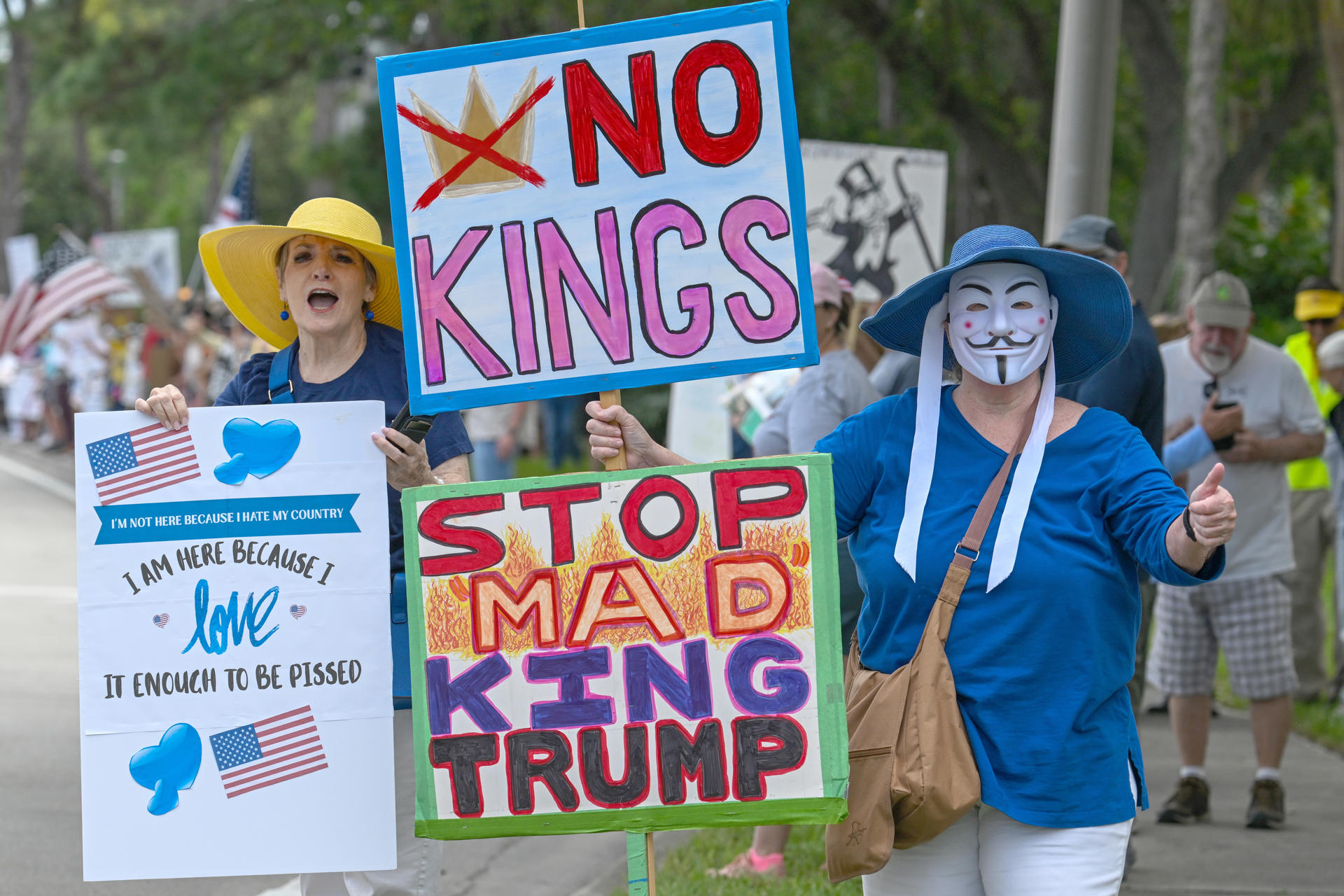 Protestas globales contra Trump: “No Kings”  podría romper sus récords de asistencia
