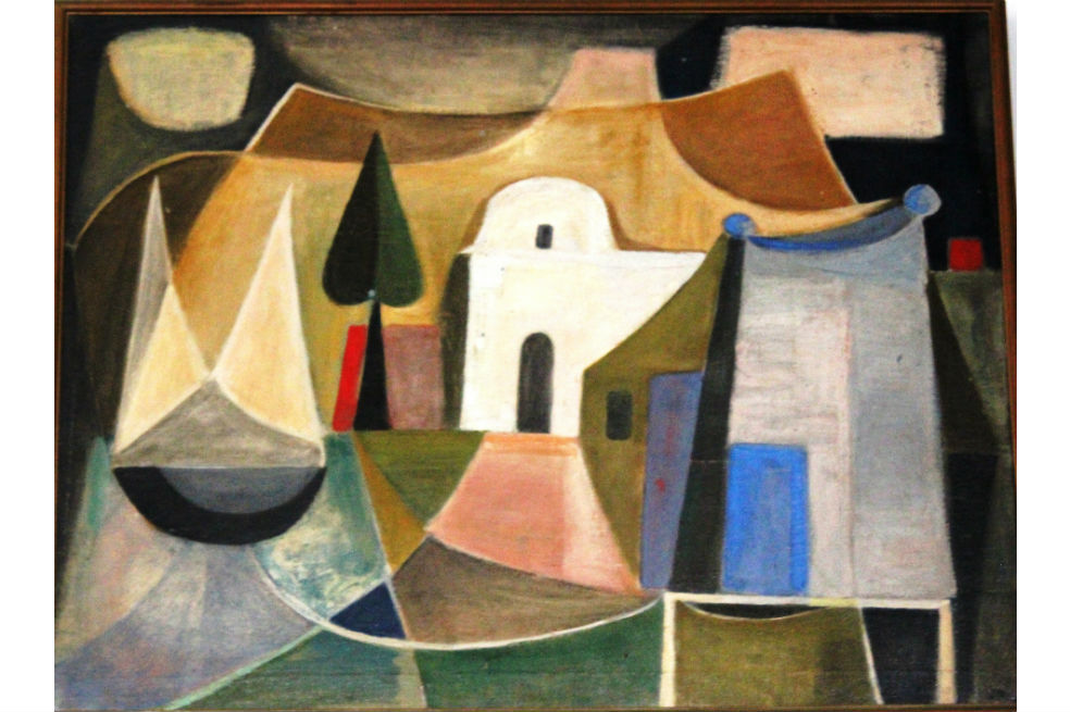 "Paisaje de Cartagena" (1960), de Cecilia Porras.