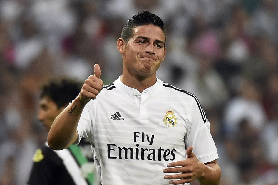 James Rodríguez se reincorporó a los entrenamientos del Real Madrid