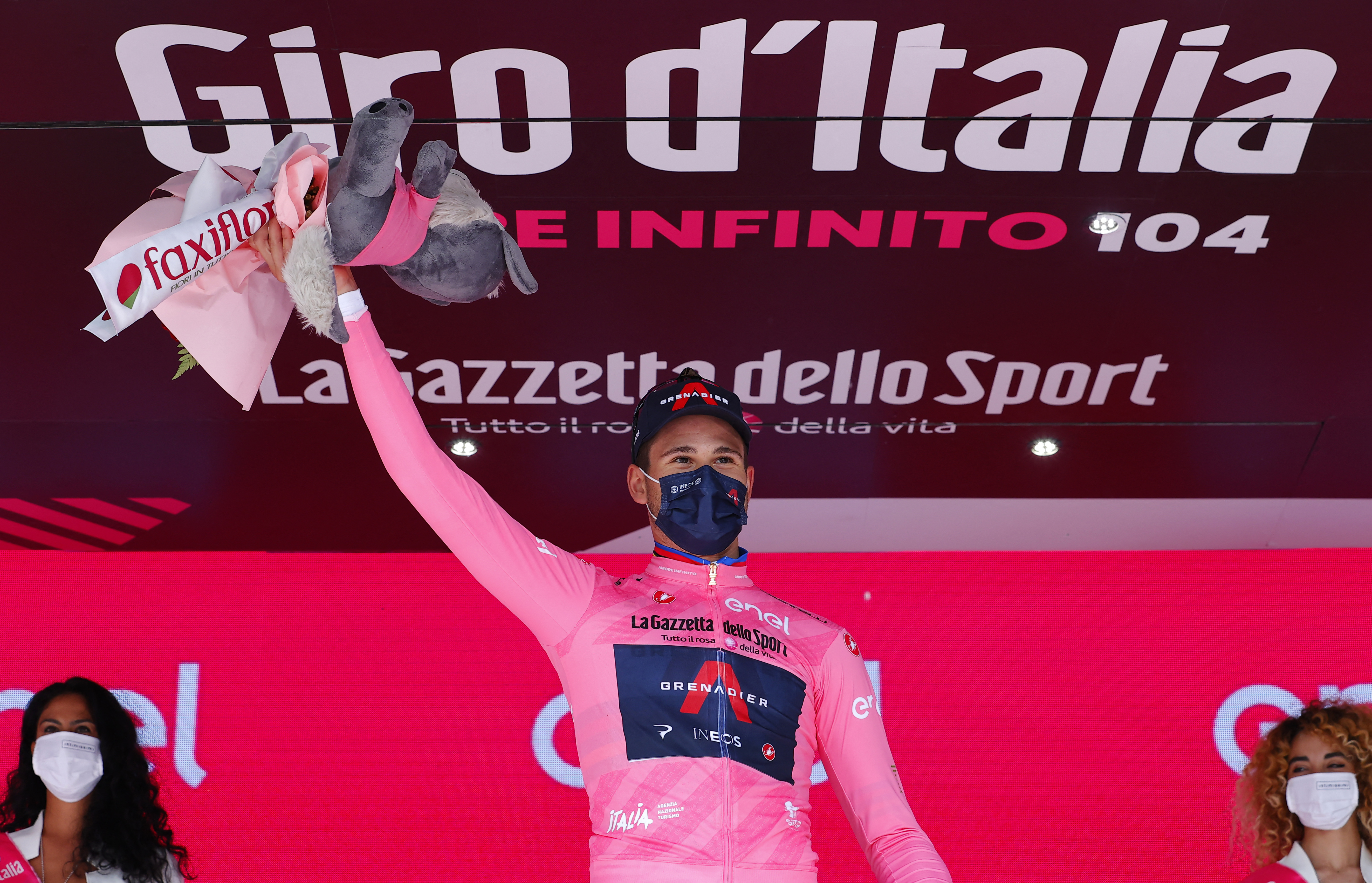 Filippo Ganna, primer líder del Giro 2021