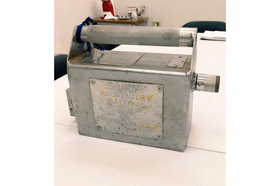 Encuentran el material radioactivo robado en México