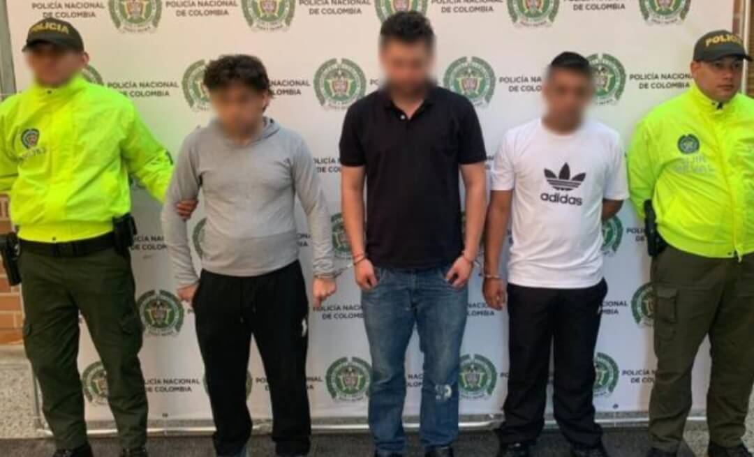 Capturan a 17 presuntos miembros de grupos delincuenciales en Antioquia