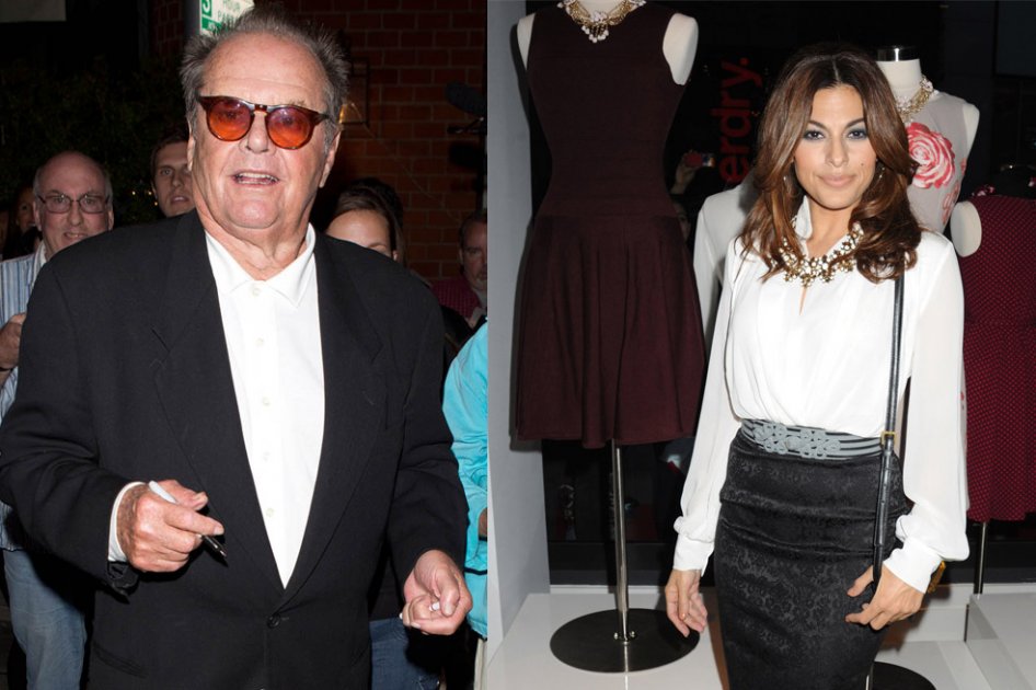 Jack Nicholson quiso conquistar a Eva Mendes