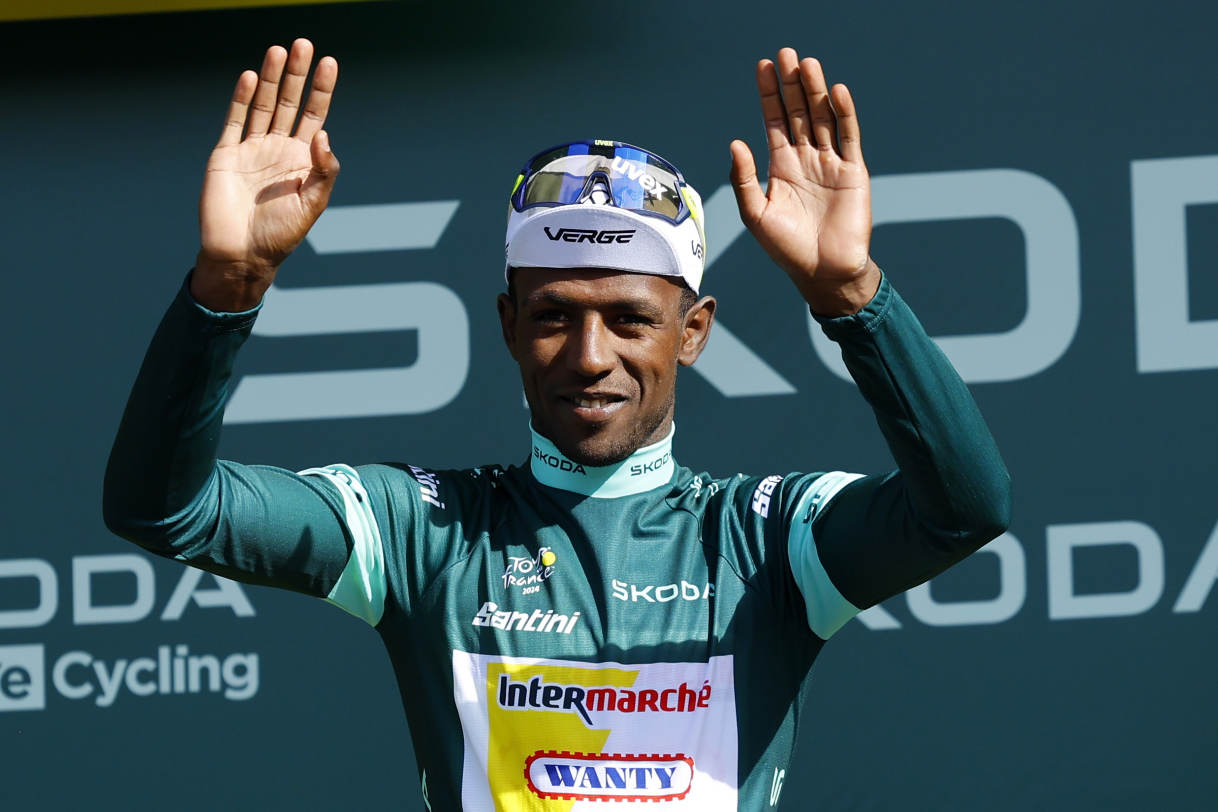 Biniam Girmay, el ciclista africano que es la revelación del Tour de Francia