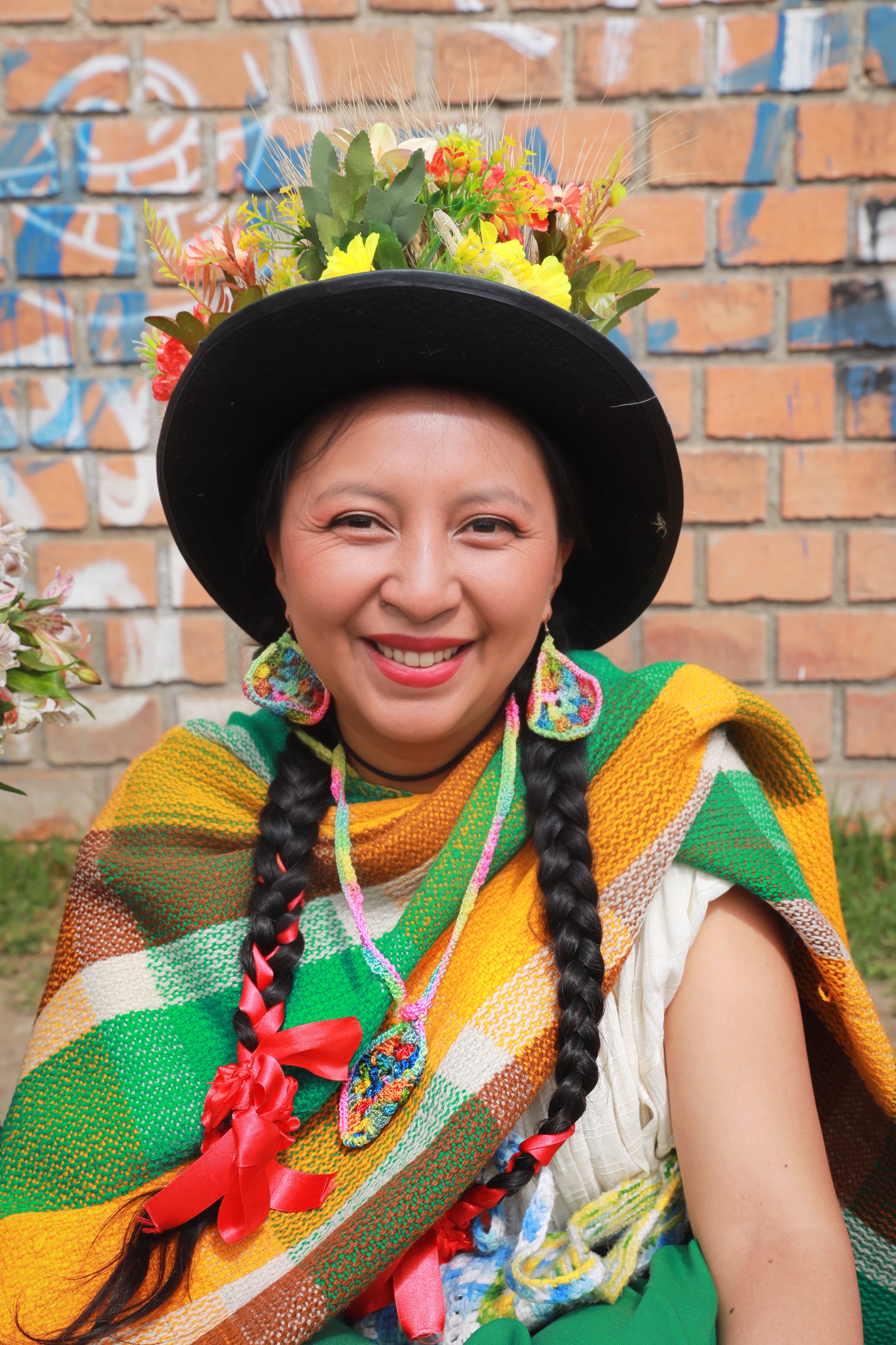 Rostros del Carnaval de Negros y Blancos de Pasto 2024