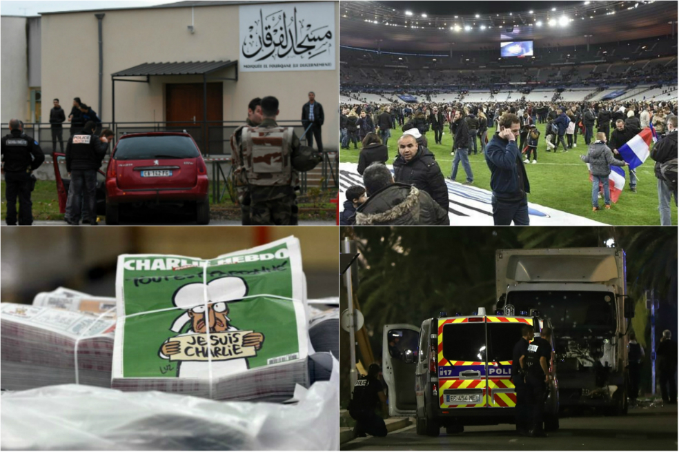 De París a Normandía: los atentados que han golpeado a Francia en menos de dos años