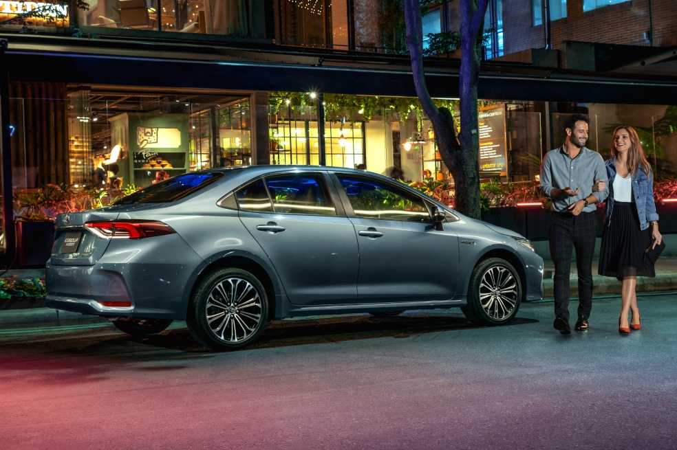 Imagen de Toyota Corolla híbrido.