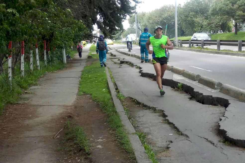 Luego de 13 años, se reconstruye la ciclorruta más deteriorada de Bogotá