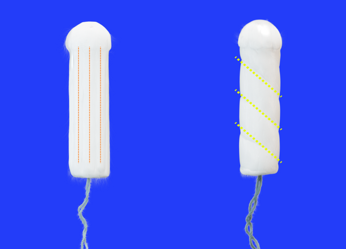 En Estados Unidos aprobaron un tampón con forma de “espiral”