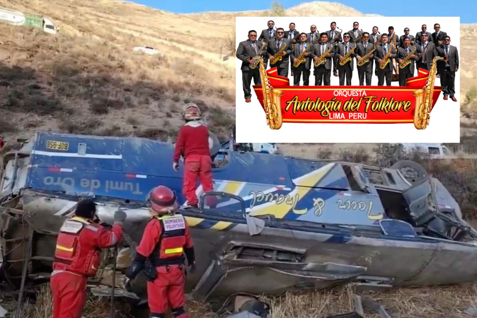 Las primeras investigaciones revelan que el conductor del bus se habría quedado dormido.