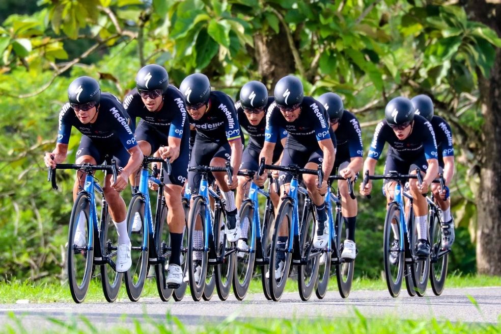 Vuelta a Antioquia: Fabio Duarte del Team Medellín, primer líder de la carrera