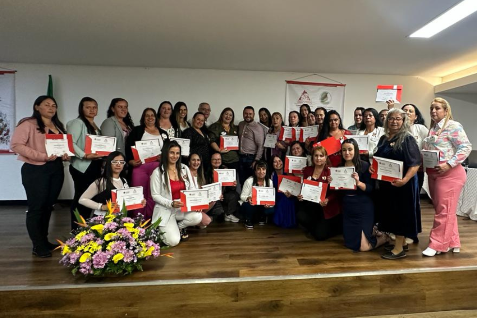 Uno de los intereses de Luz Dinency Galvis Pareja es la inclusión de las mujeres cafeteras a través de la educación formal.
