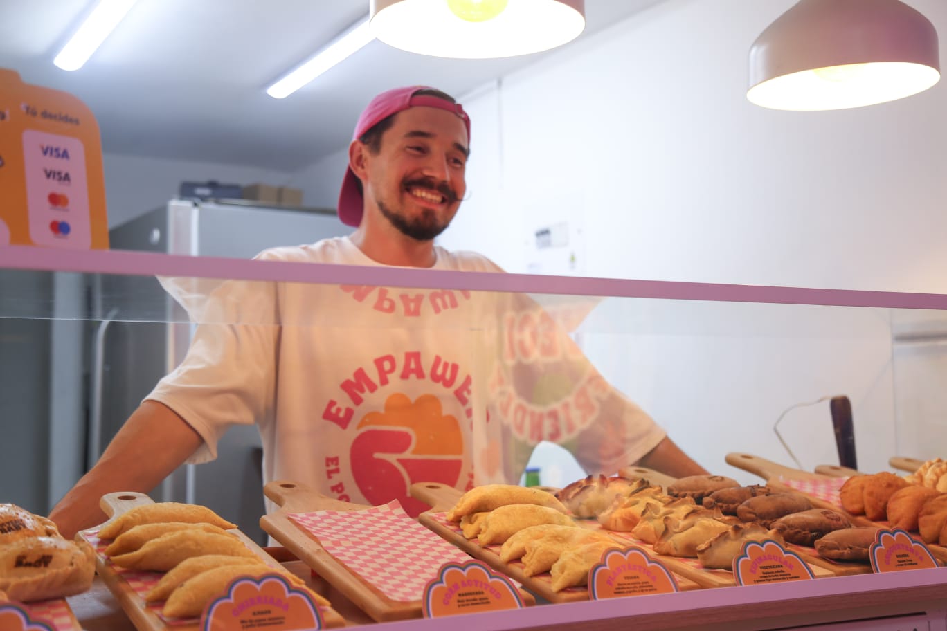 De la publicidad a la cocina: así nació este negocio de empanadas