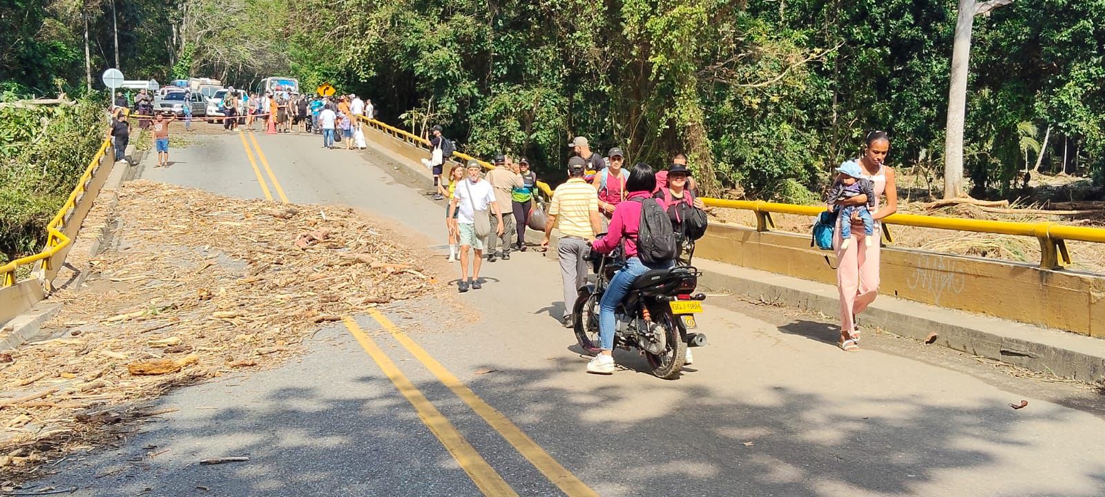Las afectaciones de la caída del puente Mendihuaca: hay riesgo en la economía y el turismo