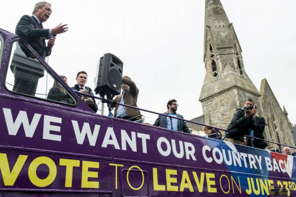 A una semana de la votación, sondeos apuntan a salida del Reino Unido de la Unión Europea