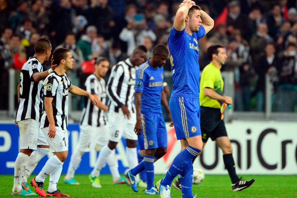 Juventus goleó a Chelsea en Liga de Campeones