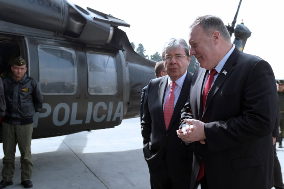 Las cifras de la lucha contra las drogas alcanzaron “nuevos picos” en el 2019: Pompeo