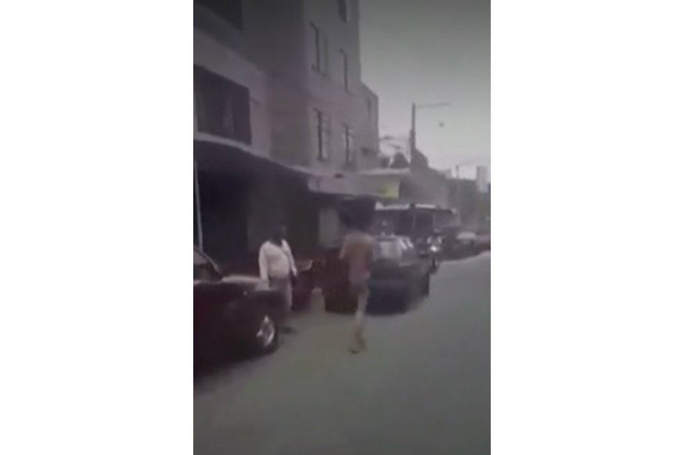 Mujer fue golpeada por ladrones en el centro de Bogotá