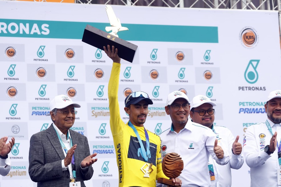 Iván Ramiro Sosa, campeón del Tour de Langkawi