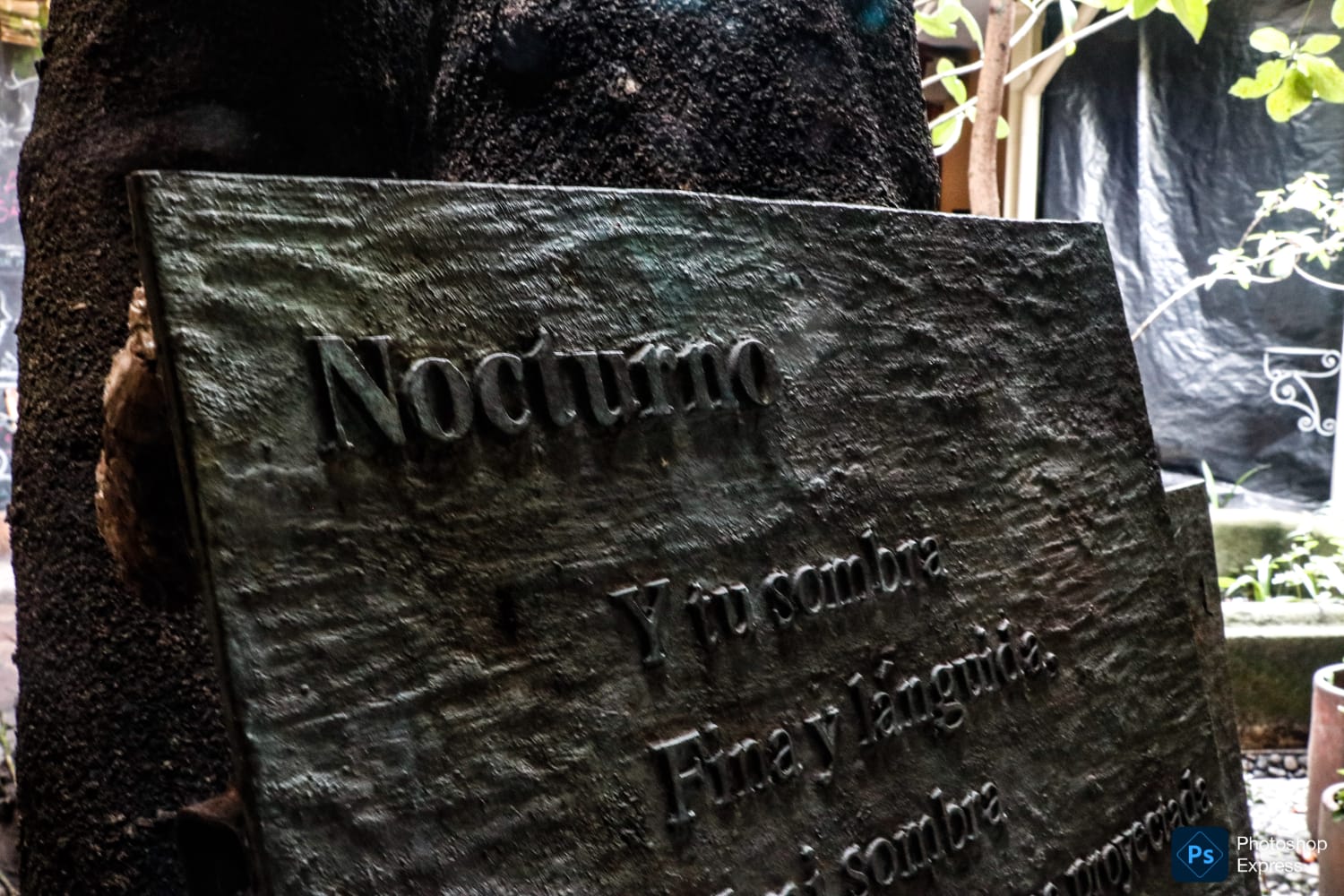 Placa con el Nocturno 3.