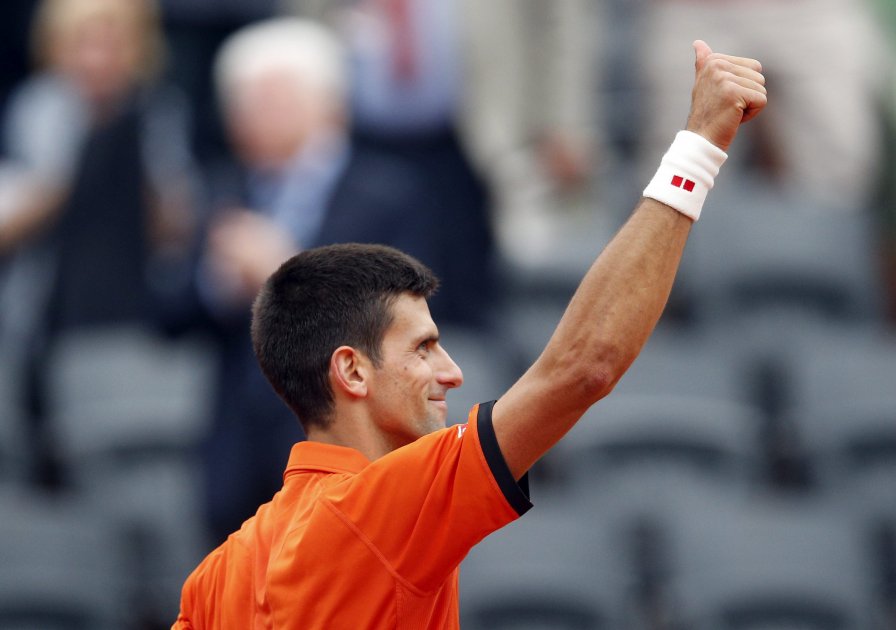 Novak Djokovic avanzó a segunda ronda en el Roland Garros. Foto: AFP