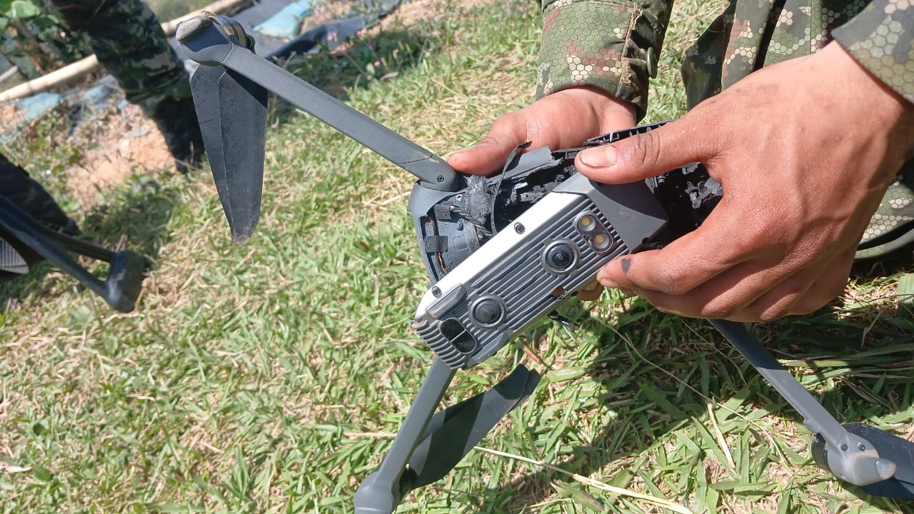 Ataque con drones dejó un soldado muerto y siete heridos en Tibú (Norte de Santander)