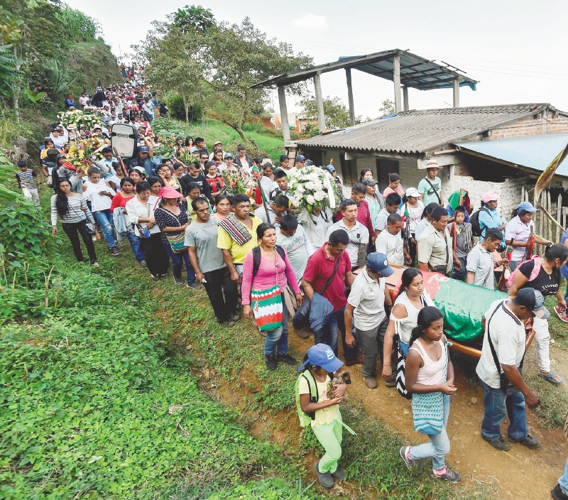 Masacres, homicidios y agresiones a líderes: el violento inicio de 2019