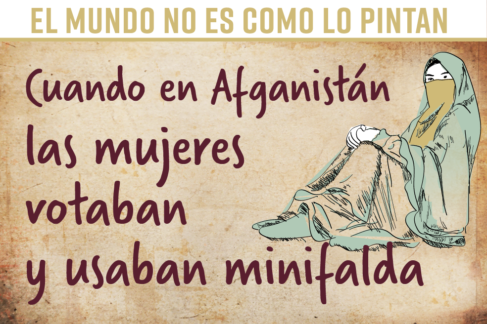 Cuando en Afganistán las mujeres votaban y usaban minifalda