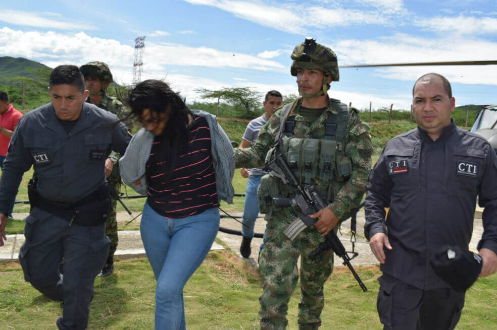 Capturan a “La Negra”, cabecilla financiera del Frente Héctor del Eln