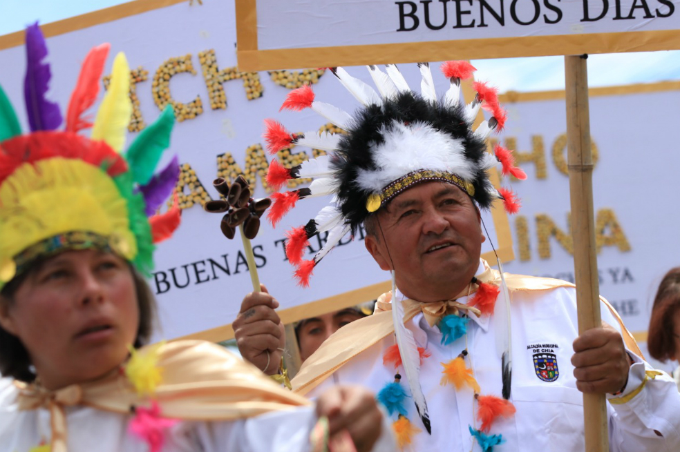 Cultura y sonrisas en el Festival de la Luna, la Leyenda y el Maíz de Chía