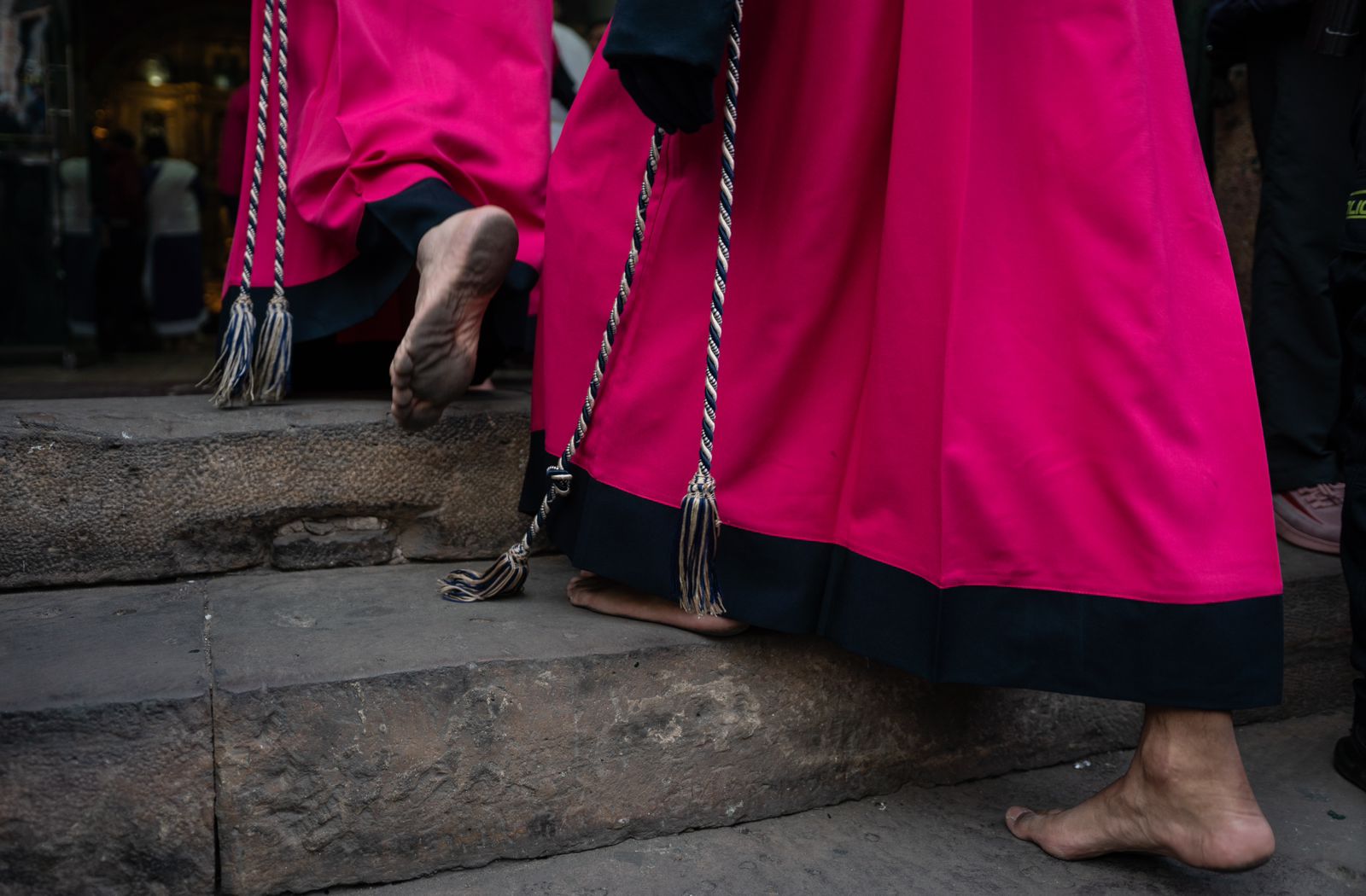 Semana Santa en Tunja, procesión de Jueves Santo.