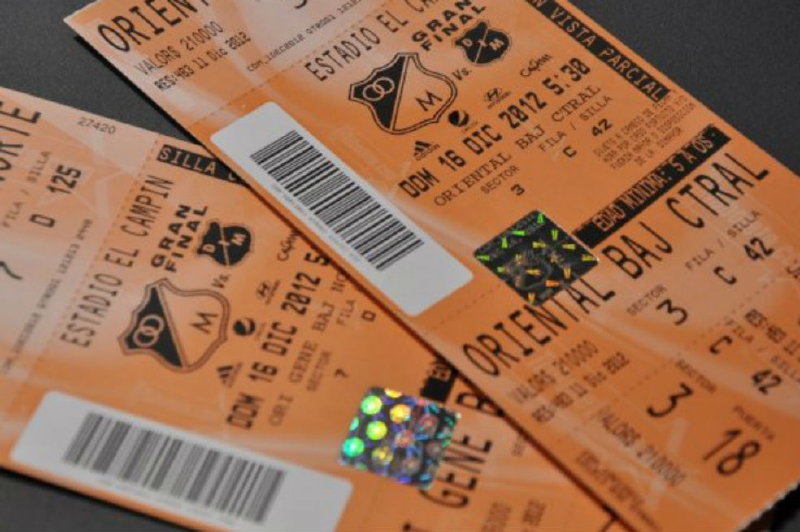 Boletas del campeonato de fútbol colombiano también habrían sido falsificadas. / Archivo