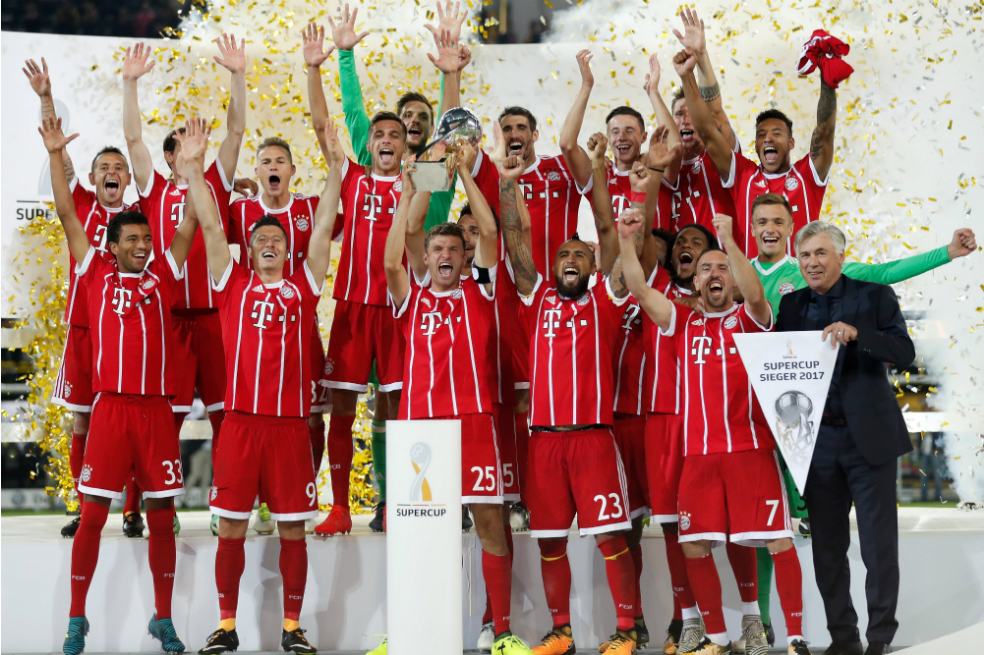 Bayern Múnich, campeón de la Supercopa alemana tras derrotar al Dortmund