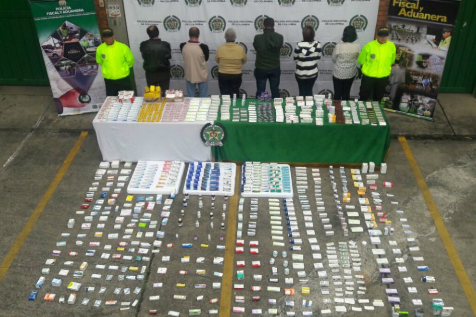 En total fueron capturadas 28 personas en diferentes partes del país./Foto: Dijin