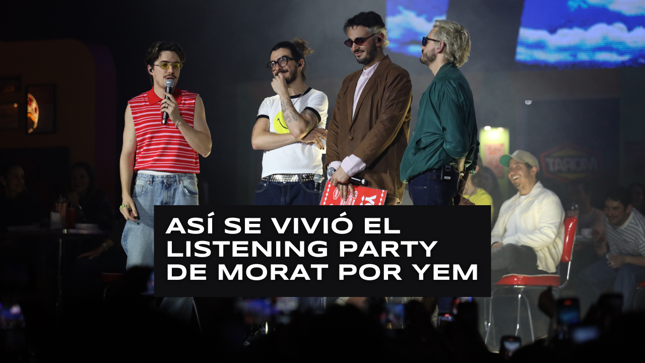 Así se vivió el ‘listening party’ de Morat por su nuevo álbum: Ya Es Mañana (YEM)