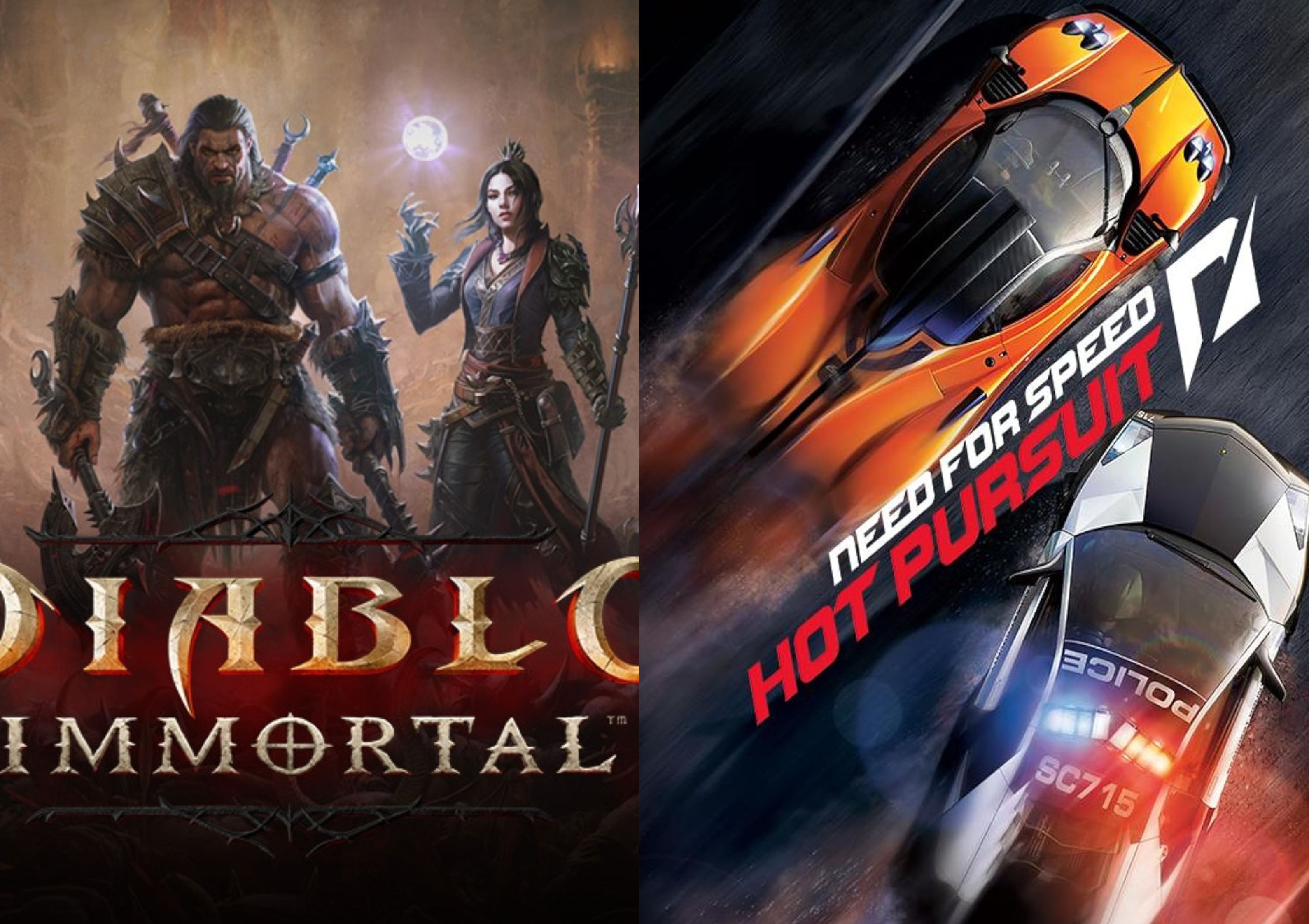 Xbox Game Pass le da la bienvenida a Diablo y PlayStation Plus hace lo mismo con Need for Speed: Hot Pursuit.