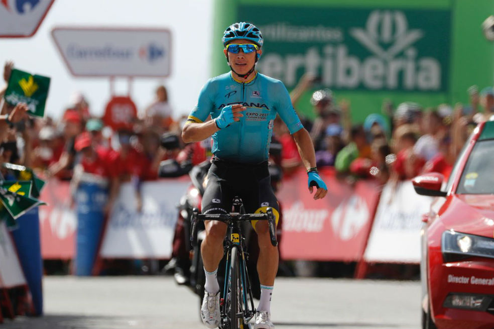 «Superman» López voló por lo alto en la Vuelta a España