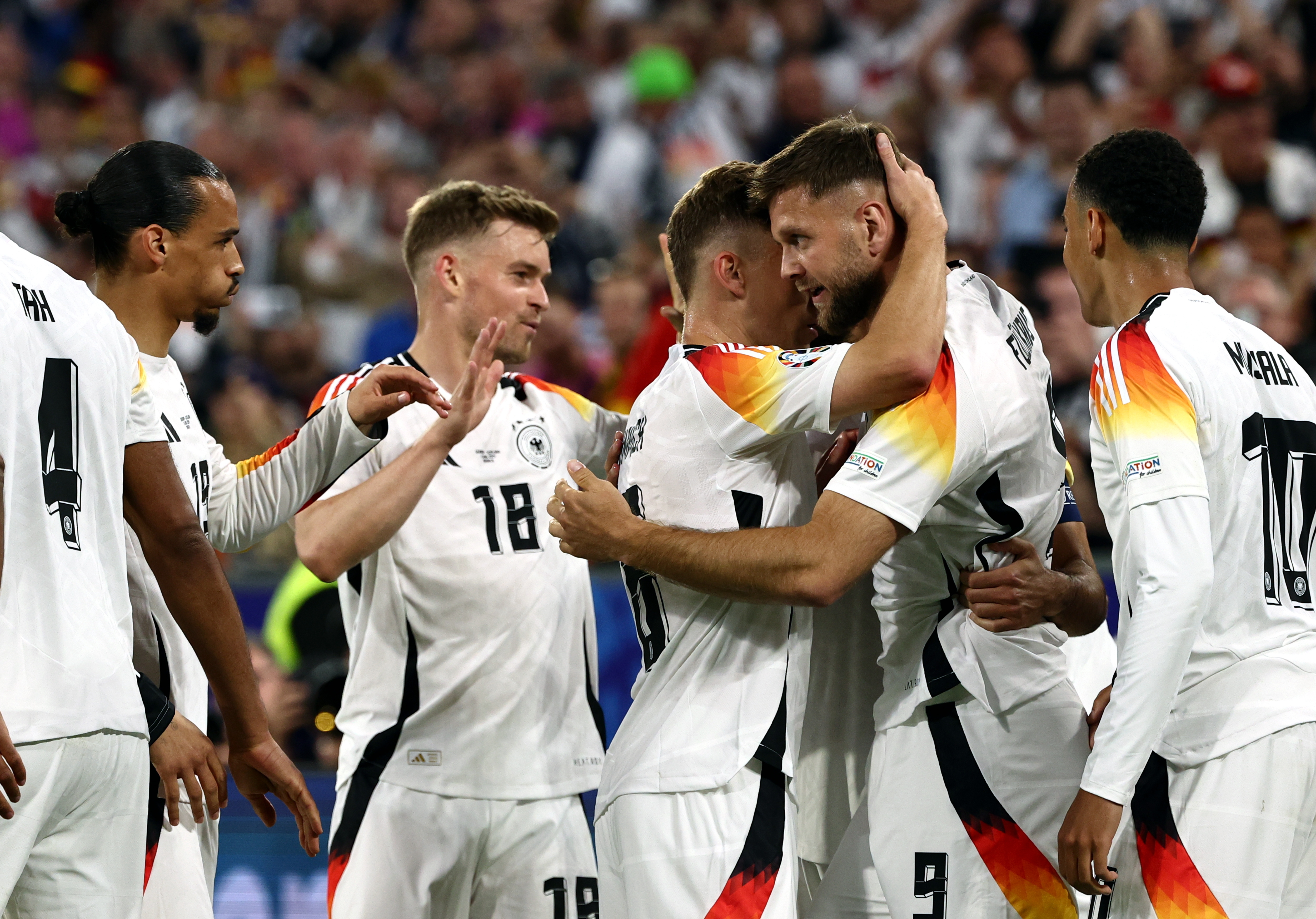 Alemania ganó, gustó y goleó a Escocia en el arranque de la Eurocopa 2024