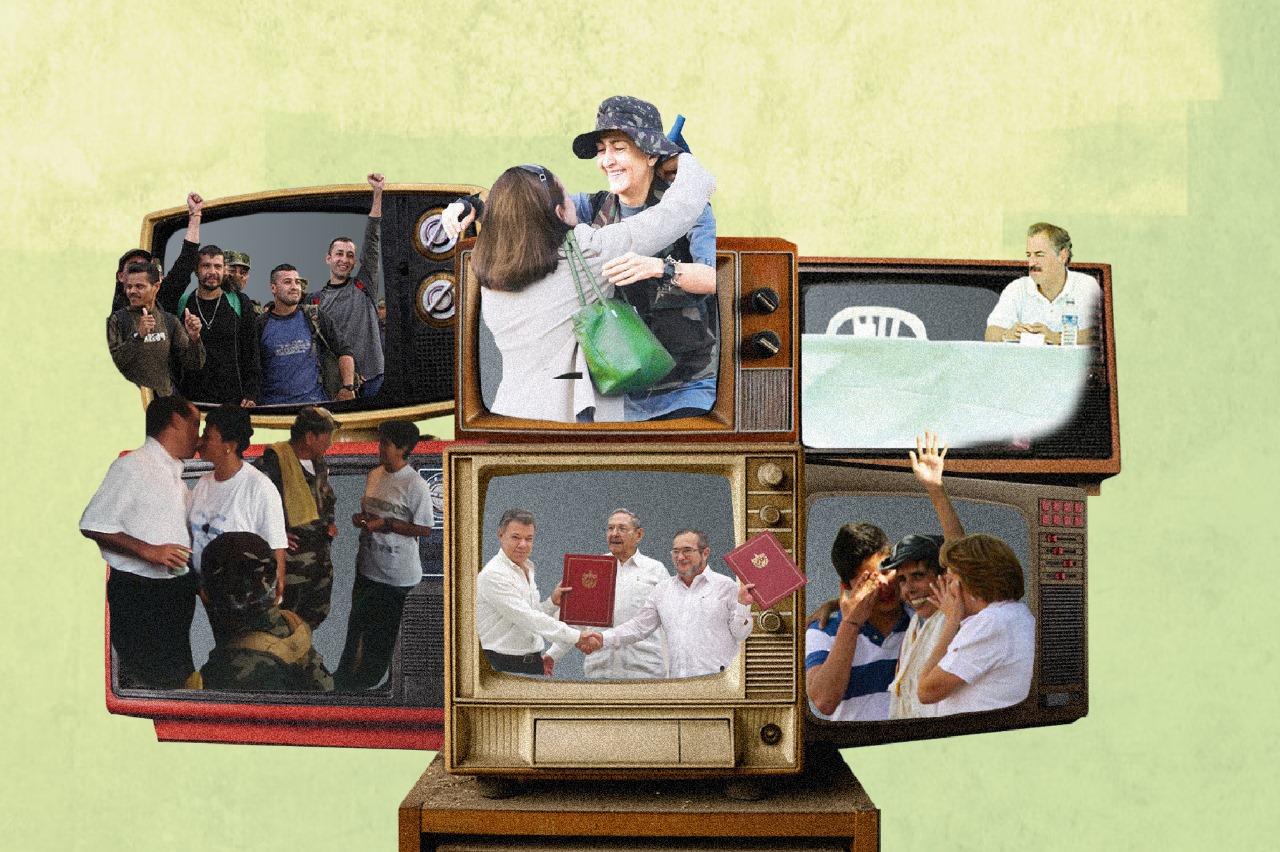 Los 15 momentos de la guerra y la paz que se han vivido en 70 años de la televisión