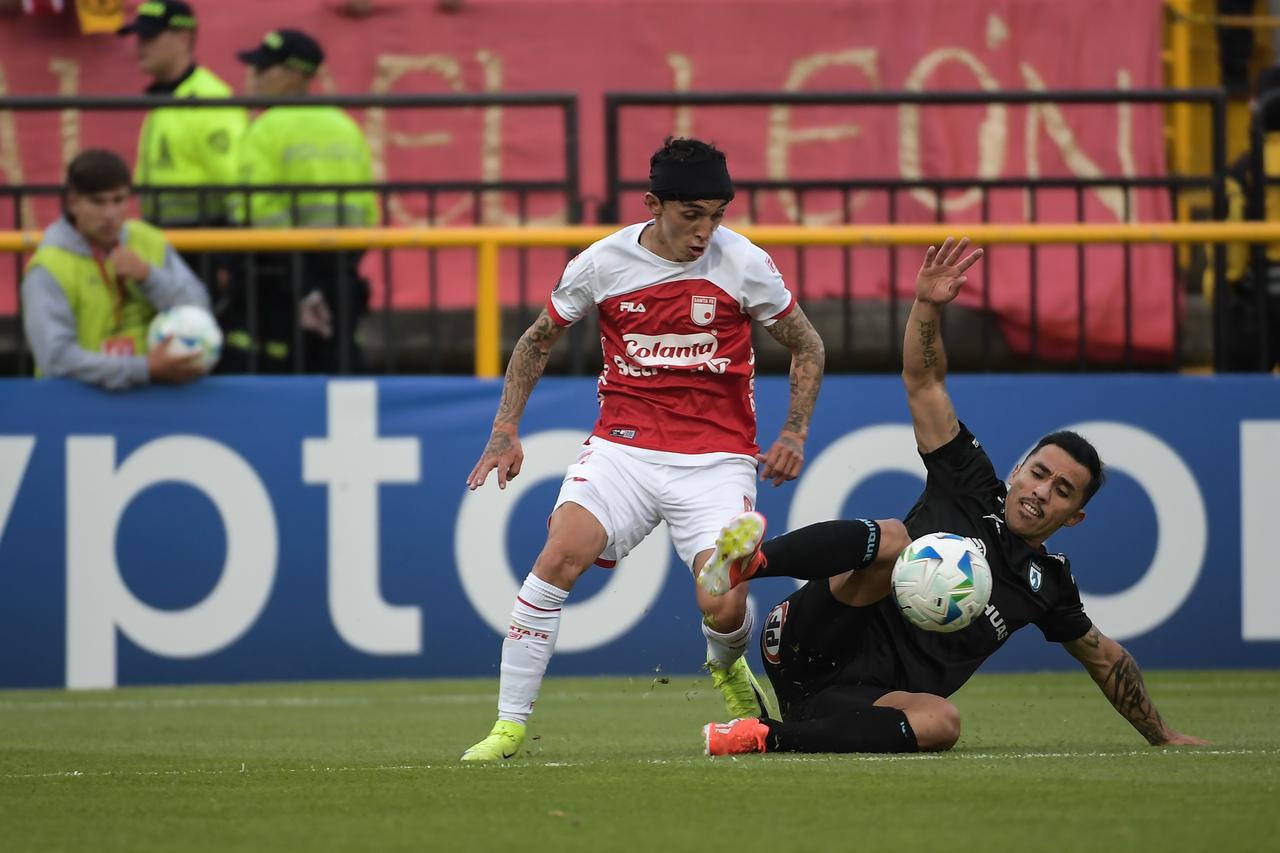 Independiente Santa Fe enfrentó a Deportes Iquique de Chile en fase 2 de la Copa Libertadores.