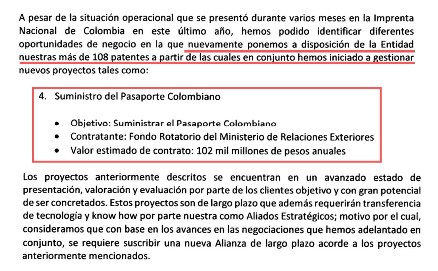 La Imprenta Nacional y Accesos Holográficos prorrogaron su alianza hasta 2026.