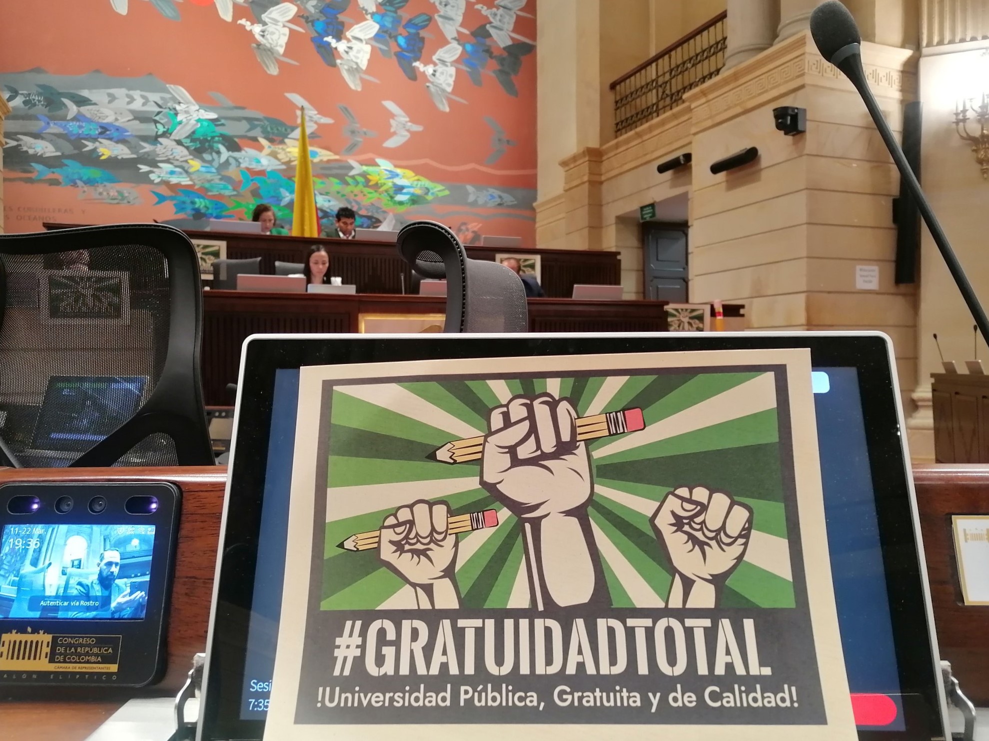 Gratuidad de matrícula en universidades públicas pasó su segundo debate en Cámara