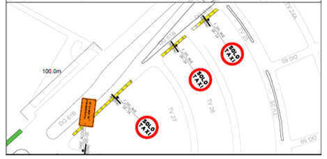 *Diagonal 61C entre carrera 27 y carrera 24