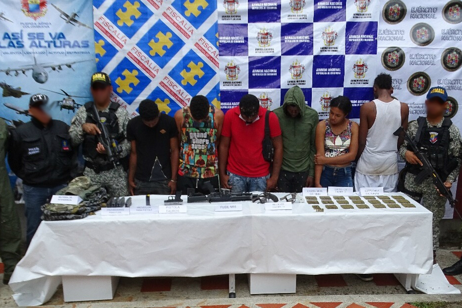 Golpe al crimen organizado en Tumaco: cinco capturados en allanamientos