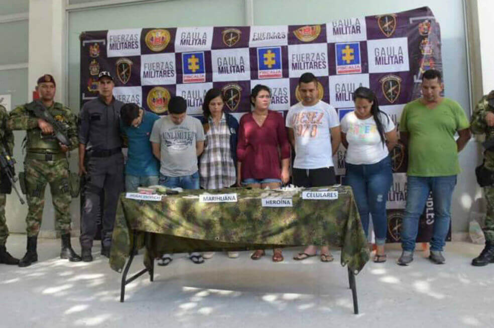 Caen «Los Domiciliarios», presunta banda dedicada al microtráfico en Barranquilla