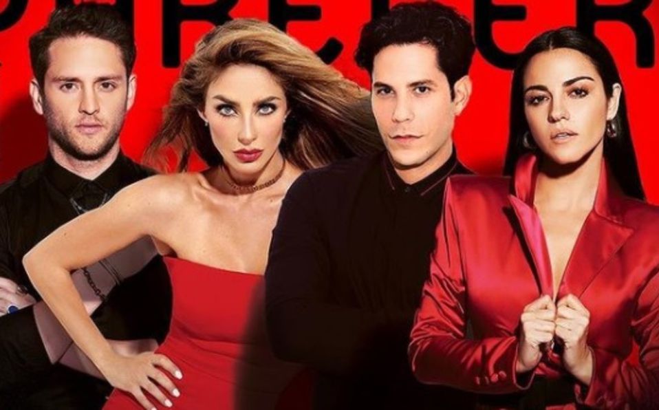 Christopher Uckermann, Anahí, Christian Chávez y Maité Perroni.