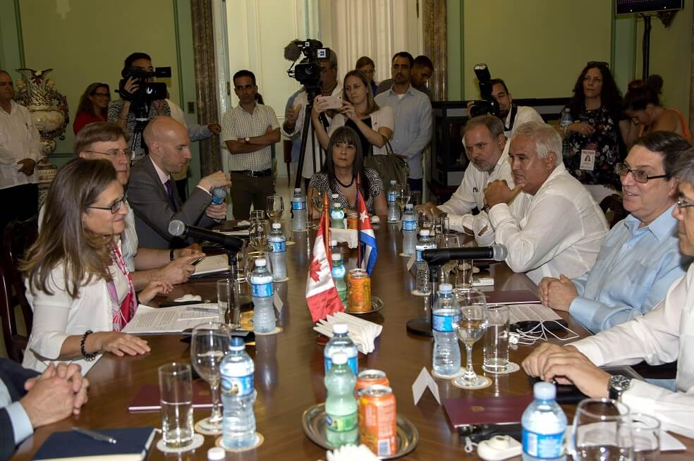 Canadá le sigue apostando a que Cuba sea mediador de la crisis en Venezuela