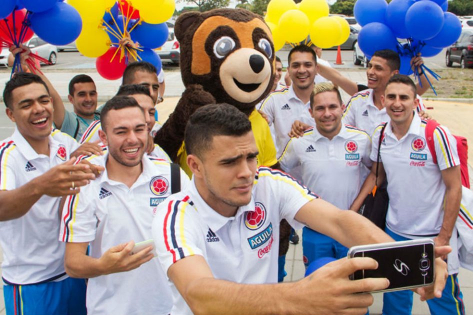 Selección Colombia de Fútsal arribó a Cali. Foto: FCF